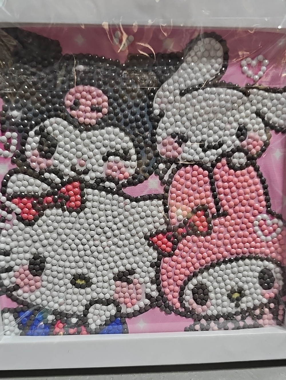 Hello Kitty & Friends Home Decor Framed Picture Sanrio Kawaii Anime Cartoon Kids - Picture 3 of 3